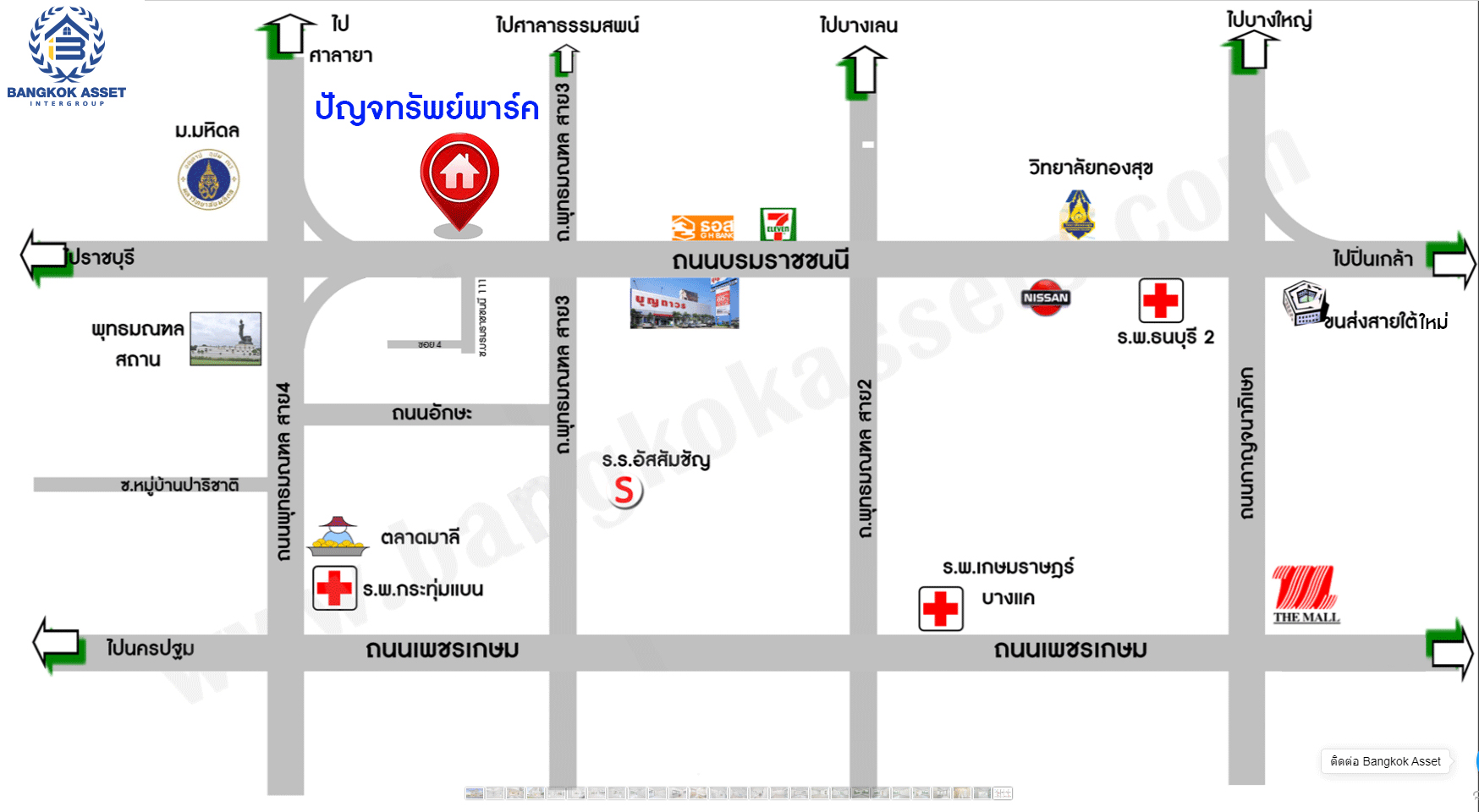 บ้านมือสองตกแต่งใหม่ โครงการ ปัญจทรัพย์พาร์ค ปิ่นเกล้า หลังมุม เนื้อที่ 103 ตร.ว. พื้นที่ใช้สอย 482.49 ตร.ม. ฟังก์ชัน 4 ห้องนอน 4 ห้องน้ำ 1 เรือนรับรอง 1 ห้องอเนกประสงค์ 1 ห้องแม่บ้าน จอดรถได้ 2 คัน บนทำเลติดถนนบรมราชชนี เชื่อมต่อหลายเส้นทางทั้ง ถนนพุทธมณฑลสาย3, ถนนบรมราชชนนี, ถนนทวีวัฒนา ใกล้ทางคู่ขนานลอยฟ้าบรมราชชนนี...